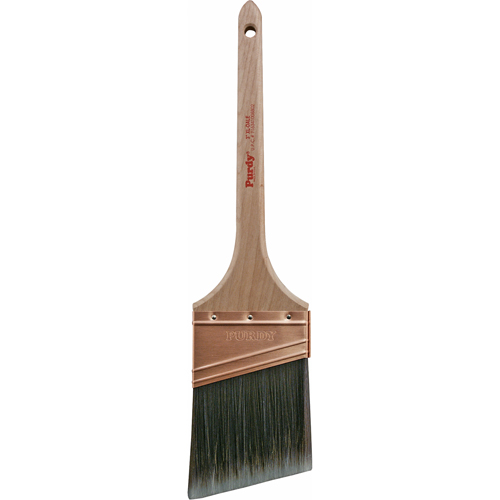 XL Glide Paint Brush, Poly/Nylon, Wood Handle, 2-1/2" Width Equipex
