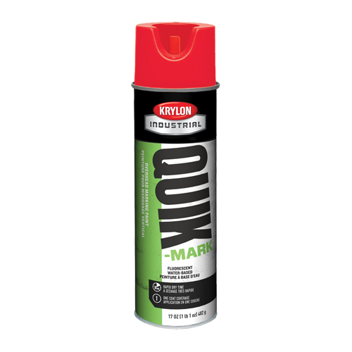 Industrial Quik-Mark Water-Based Overhead Marking Paint, 17 oz., Aerosol Can Equipex