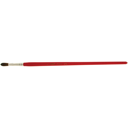 Pinceau de forme ronde pour marquage, Largeur de la brosse de 1/4", Soie de chameau, Manche &agrave; Bois Equipex