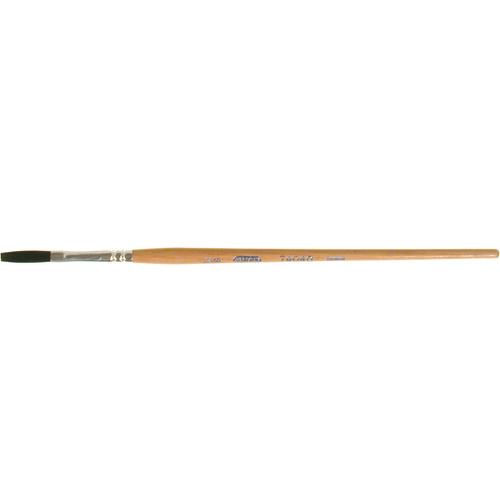 One Stroke Paint Brush, 1/8" Brush Width, Ox Hair, Wood Handle Equipex