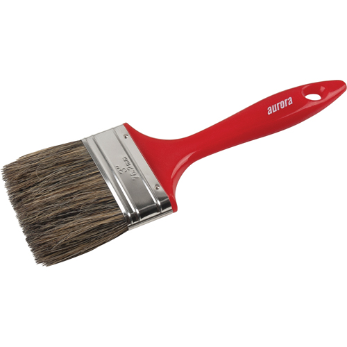 AP300 Series Paint Brush, Natural Bristles, Plastic Handle, 3" Width Equipex