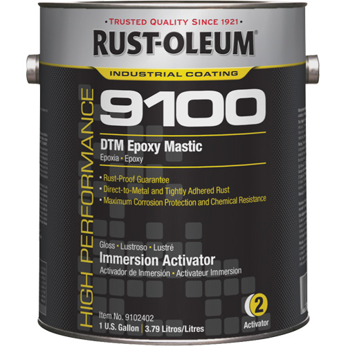 9100 System DTM Epoxy Mastic Standard Activator, Gallon Equipex