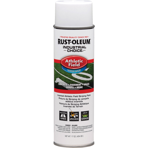 Industrial Choice&reg; AF1600 Athletic Field Striping Paint, White, 17 oz., Aerosol Can Equipex