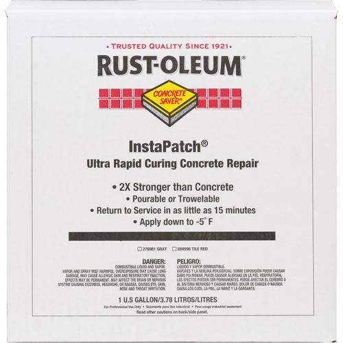 Concrete Saver&reg; InstaPatch&reg; Concrete Repair, Grey Equipex