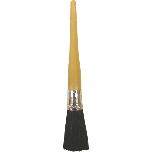 Oval Paint Brush, Bristle, Plastic Handle, 15/16" Width Equipex