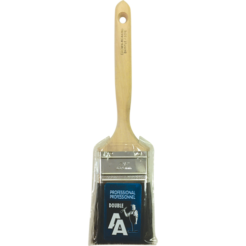 Straight Sash Paint Brush, Bristle, Wood Handle, 2-1/2" Width Equipex