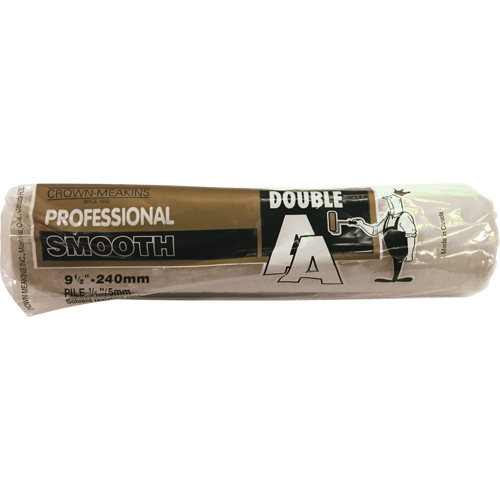 Professional AA Synthetic Paint Roller Cover, 6 mm (1/4") Nap, 240 mm (9-1/2") L Equipex
