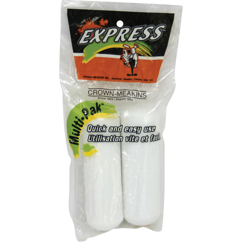 Micro HD Foam Roller Cover - Pack Of Two, 10 mm (3/8") Nap, 101.6 mm (4") L Equipex
