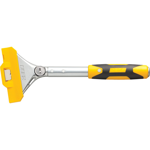 Grattoir extra robuste OLFA XSR-300, Lame Acier, Largeur 4", Manche M&eacute;tal Equipex
