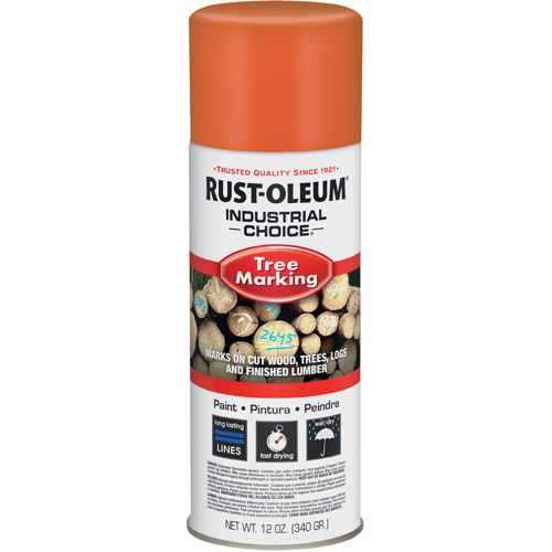 Industrial Choice T1600 Tree Marking Paint, Fluorescent Orange, 16 oz. Equipex