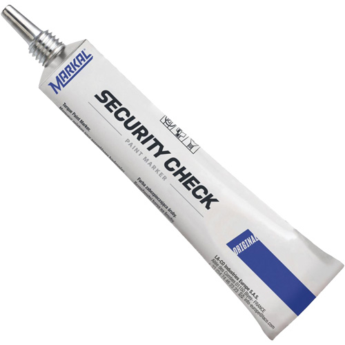 Marqueur de peinture de contr&ocirc;le de s&eacute;curit&eacute;, 1,7 oz, Tube, Bleu Equipex