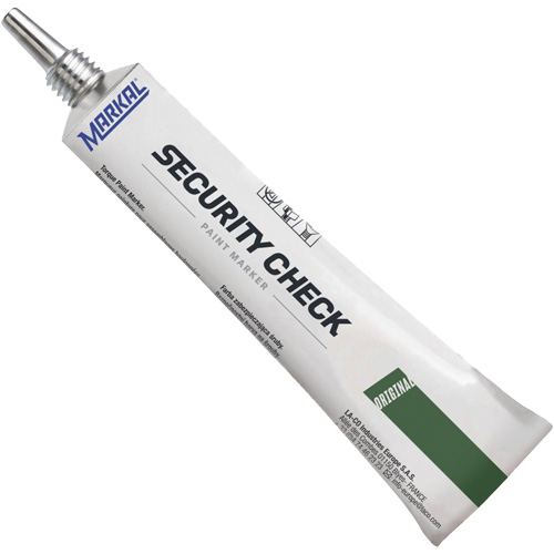 Marqueur de peinture de contr&ocirc;le de s&eacute;curit&eacute;, 1,7 oz, Tube, Vert Equipex