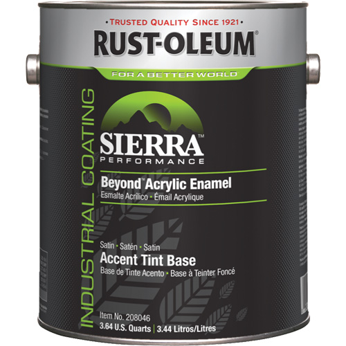 Sierra Performance Beyond Acrylic Enamel, Gallon, Tint Base Equipex