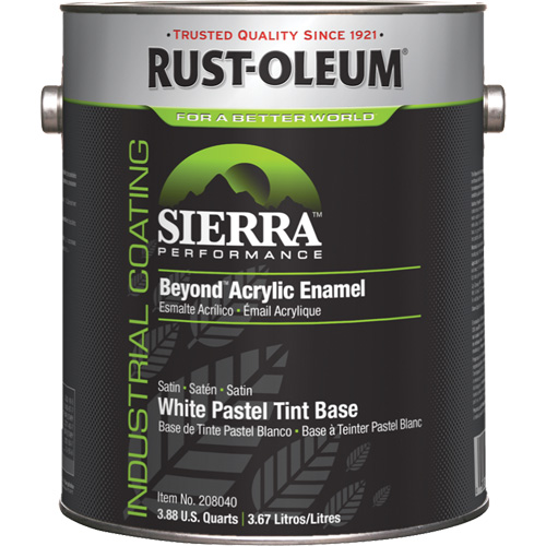 Sierra Performance Beyond Acrylic Enamel, Gallon, Tint Base Equipex