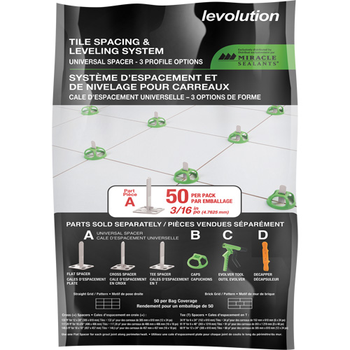 Miracle Sealants&reg; Levolution Universal Spacer Equipex