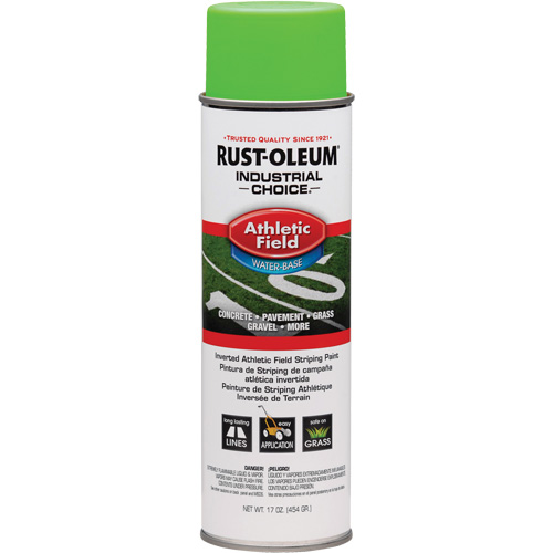 Industrial Choice&reg; AF1600 Athletic Field Striping Paint, Green, Aerosol Can Equipex