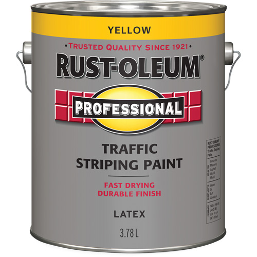 Peinture pour traçage de lignes de circulation, Jaune, 3,78 L, Cruche Equipex