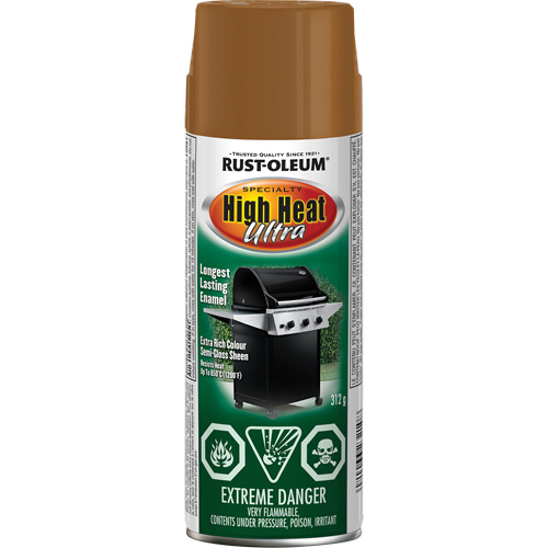 Peinture &eacute;mail en a&eacute;rosol haute temp&eacute;rature ultra Sp&eacute;cialit&eacute;, Canette a&eacute;rosol, Cuivre vieilli Equipex