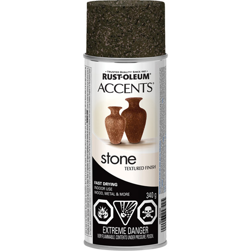 Accents&reg; Stone Creations Spray Paint, Aerosol Can, Granite Stone Equipex