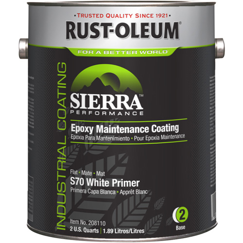 Sierra Performance S70/S71 Water-Based Epoxy Acrylic Primer Base, Gallon, White Equipex