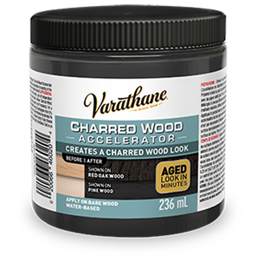 Acc&eacute;l&eacute;rateur de vieillissement du bois Varathane, 236 ml, Canette, Noir Equipex