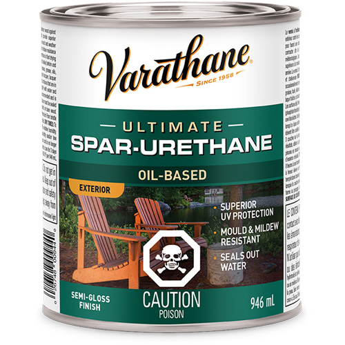Varathane&reg; Diamond Wood Finish&reg; Coating, 946 ml, Clear, Semi-Gloss Equipex