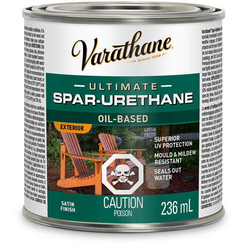Fini diamant pour bois Varathane ext&eacute;rieur, 236 ml, Transparent, Satin Equipex