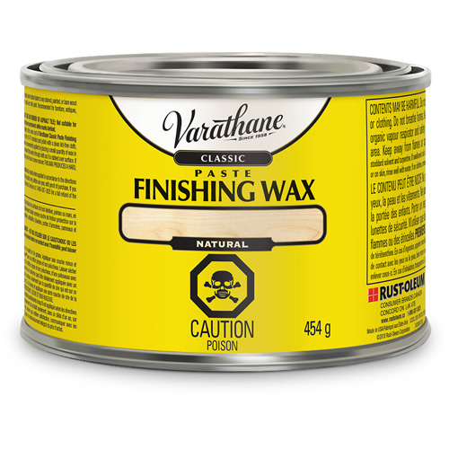 Cire de finition en p&acirc;te classique Varathane, 450 g, Naturel, Mat Equipex
