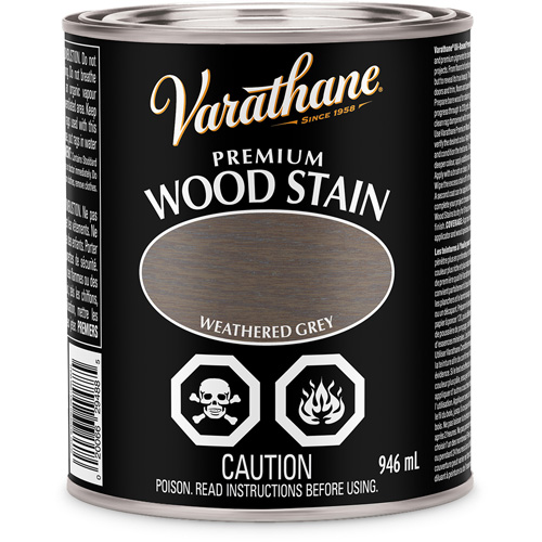Teinture pour le bois de qualit&eacute; sup&eacute;rieure Varathane, 946 ml, Gris vieilli Equipex