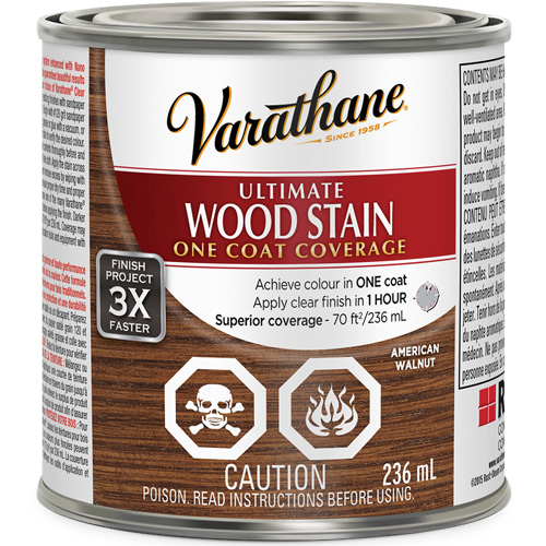 Teinture pour le bois ultime Varathane, 236 ml, Noyer am&eacute;ricain Equipex