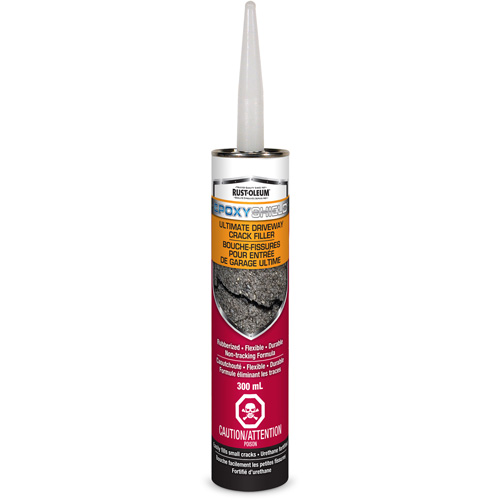 Mat&eacute;riau de remplissage de fissures pour entr&eacute;es Ultimate EpoxyShield, Cartouche, Noir Equipex