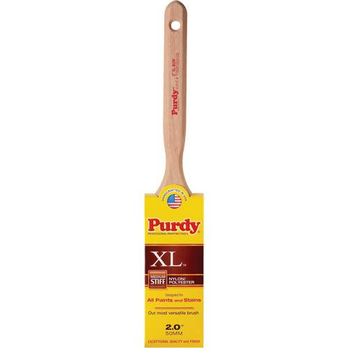 XL Bow Paint Brush, Poly/Nylon, Wood Handle, 2" Width Equipex