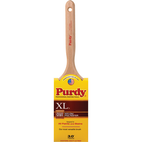 XL Bow Paint Brush, Poly/Nylon, Wood Handle, 3" Width Equipex