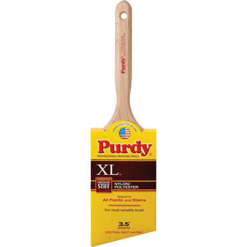 Pinceau XL Glide, Poly/nylon, Manche Bois, Largeur de 3-1/2" Equipex