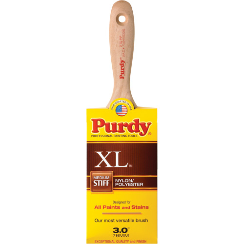 XL Pip Paint Brush, Poly/Nylon, Wood Handle, 3" Width Equipex