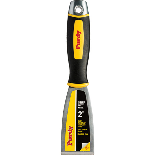 Premium Putty Knife, 2", Stainless Steel Blade Equipex