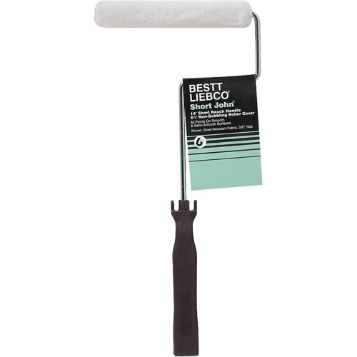 Master Short John Complete Paint Roller Cover & Frame, 2 Pieces Equipex