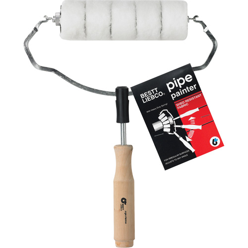 Pipe Painter Roller Cover and Frame, 2 Pieces Equipex