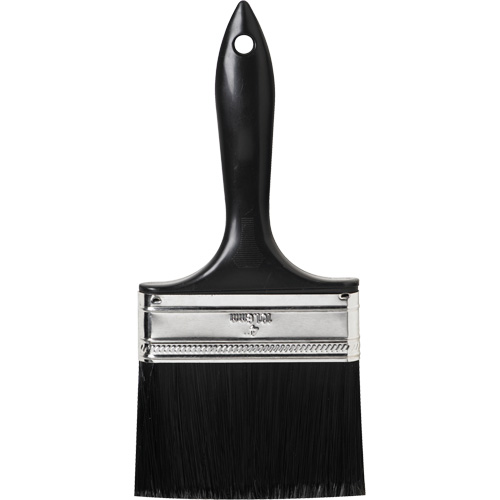 Economy Paint Brush, Polyolefin, Plastic Handle, 4" Width Equipex