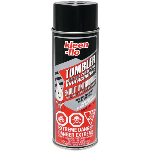 Tumbler Paintable Rubberized Undercoating, 550 g, Aerosol Can Equipex
