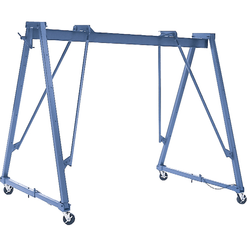 Adjustable Gantry Cranes, 10' L, 2000 lbs. (1 tons) Capacity Equipex