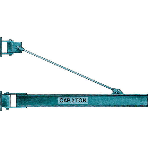 Potences, Poutre en I, Largeur de semelle de 3-3/8", Capacit&eacute; de 1000 lb (0,5 tonne) Equipex
