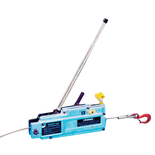 Palan &agrave; c&acirc;ble d'acier Tirfor - T508D, Diam&egrave;tre du fil 5/16", Capacit&eacute; 2000 lb (1 tonne) Equipex