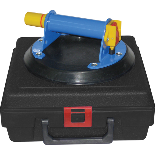 Ventouses de levage manuel - Ventouses a/m&eacute;canisme &agrave; pompe, 8" dia., Capacit&eacute; 123 lb Equipex