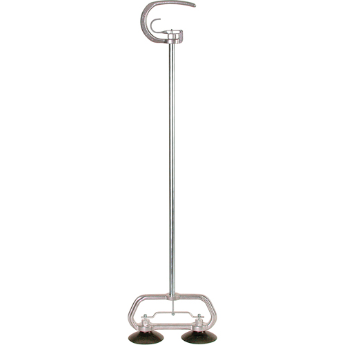 Appareils &agrave; ventouses - Ventouse double Verti-Lift, 50 lb Capacit&eacute;, 4", Languette, 33" Longueur de la manche Equipex
