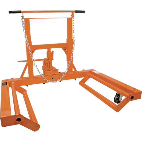 Chariot &agrave; roulettes pour charges lourdes, Capacit&eacute; de 1500 lb, 10-1/4" h Equipex