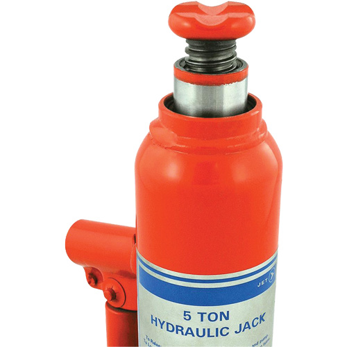 JHJ-5 Super Heavy-Duty Bottle Jack, 5 Ton(s), 15-3/8" Raised Height Equipex