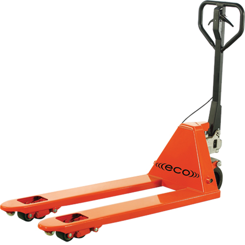 ECO I-55 Automotive Brake Pallet Truck, Steel, 48" L x 20.5" W, 5500 lbs. Capacity Equipex