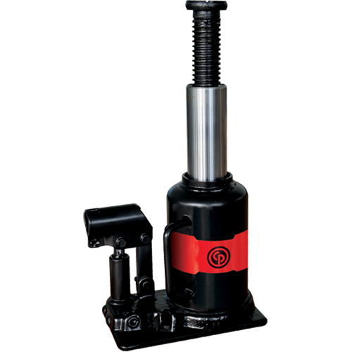 Bottle Jack, 12 tons, 10-4/5" Raised Height Equipex