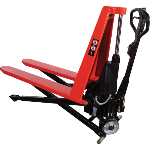 Transpalettes haute lev&eacute;e EBSL22N, Acier, Capacit&eacute; de 2200 lb Equipex